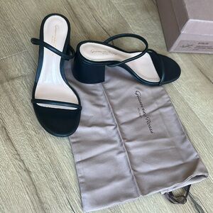 Giantvito Rossi Byblos Nappa Glove Black size 37